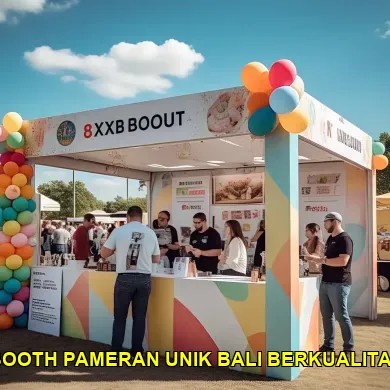 booth pameran unik bali berkualitas